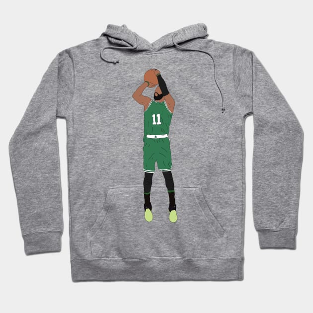 Kyrie Irving Jumpshot Hoodie by rattraptees